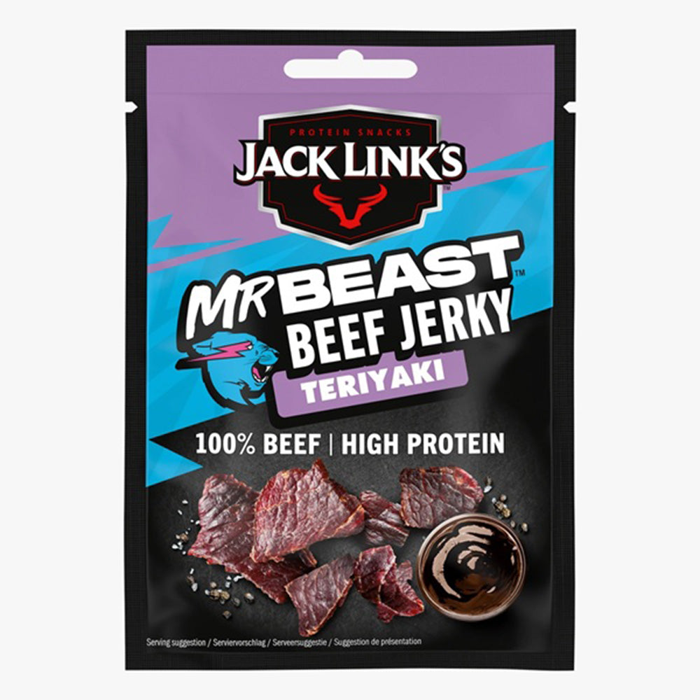 Jack Links Beef Jerky Original Teriyaki 40g