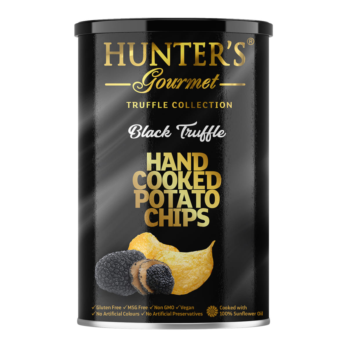 Hunter'S Hand Cooked Potato Chips Black Truffle - 150G