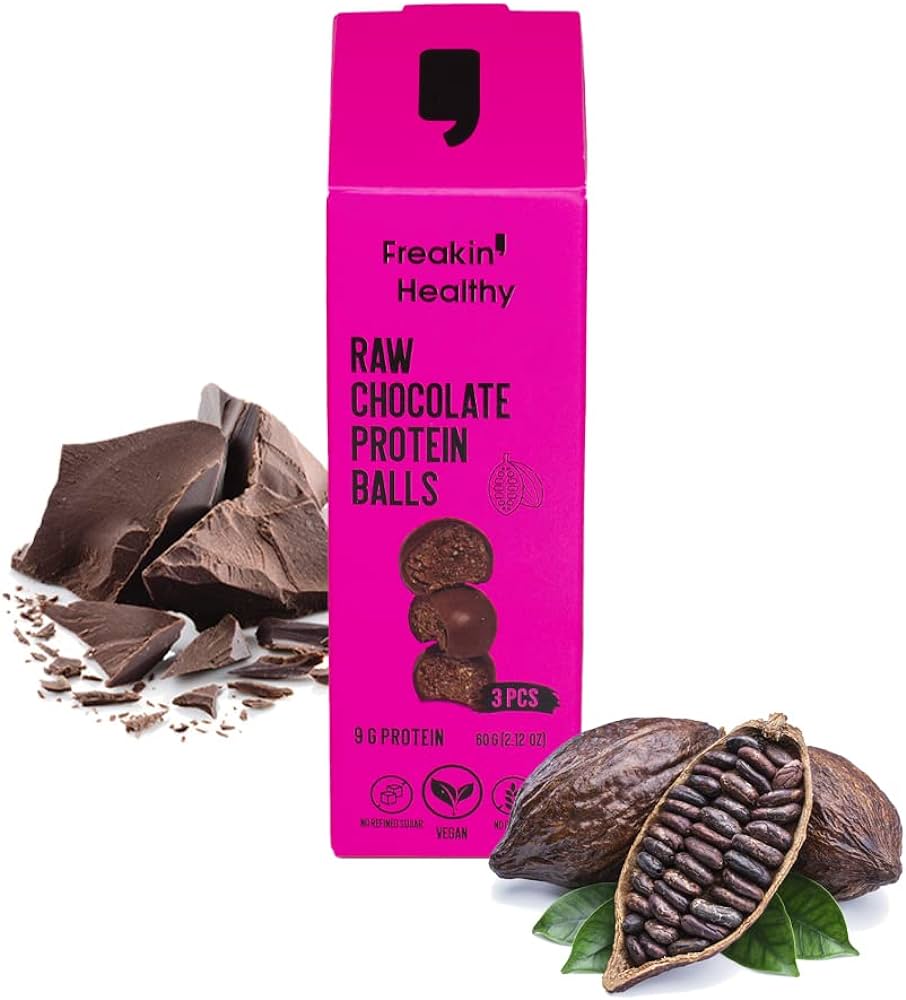 Freakin Healthy - Protein Balls Raw Chocolate 60G