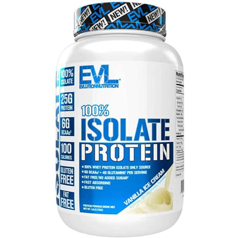 Evl Isolate Protein Vanilla Ice Cream 726Gm - Evl