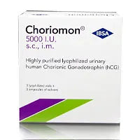 CHORIOMON 5000 IU INJECTION 3 PIECES