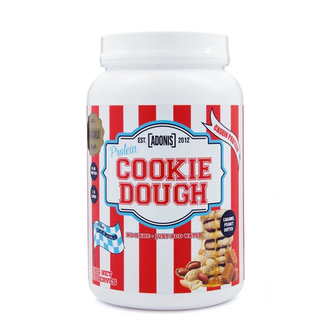 Adonis Protein Cookie Dough (Casein Protein) - Caramel Peanut Butter 1Kg