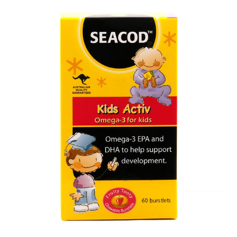 Gl Seacod Kids Activ Omega - 3 60's