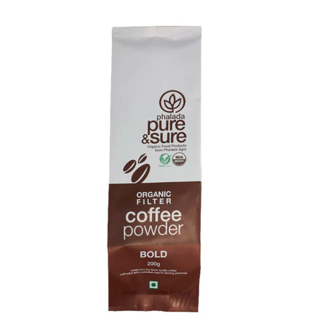 Pure and Sure  Organic Coffee Powder Bold-200Gms