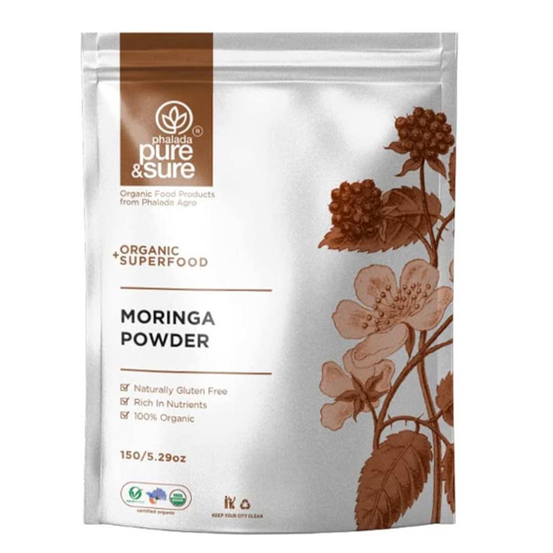 Pure and Sure  Organic Moringa Powder-100Gms