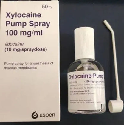 XYLOCAINE PUMP SPRAY 100MG/ML 50 ML