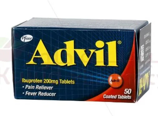 ADVIL 200MG TABLETS 50S