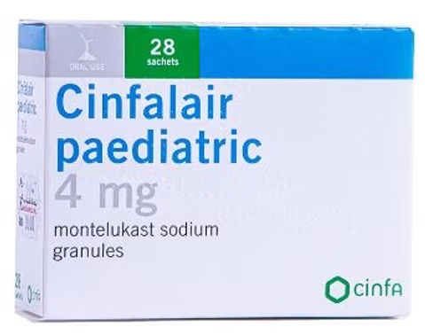 Cinfalair Pediatric Modified-Release Granules 4 Mg 28 PC