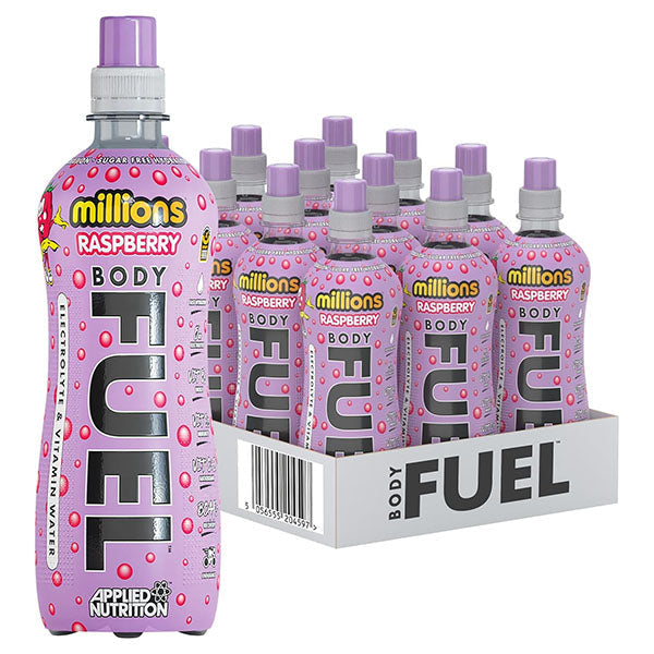 Applied Nutrition Body Fuel Electrolyte Water Millions Raspberry 500Ml