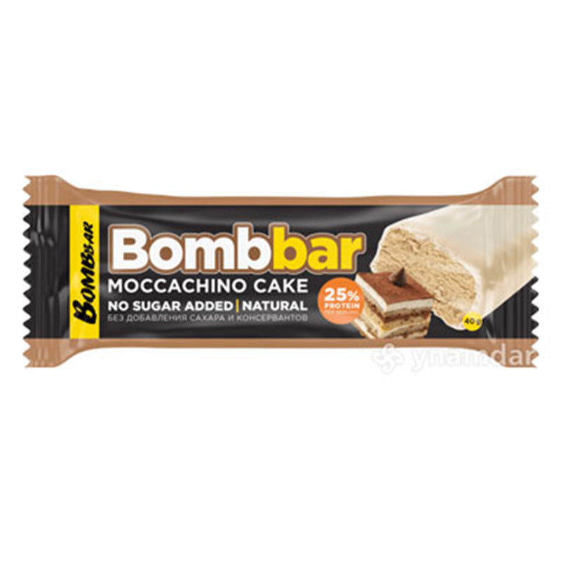 Bombbar Glazed Bar Moccachino Cake 40G