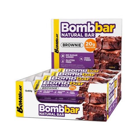 Bombbar Protien Bar With Brownie Flavoured 60G