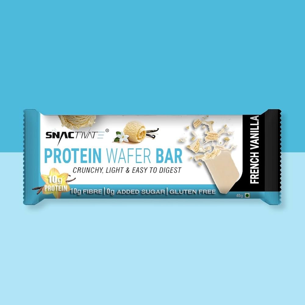 Snactivate Protein Wafer Bar - French Vanilla 40g