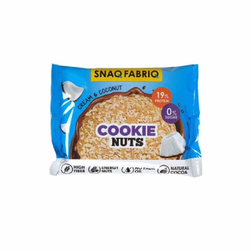 Snaq Fabriq Nut Cookies Creamy With Coconut 35G