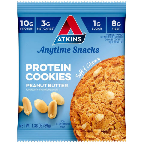 Atkins Protein Peanut Butter Cookies 39G