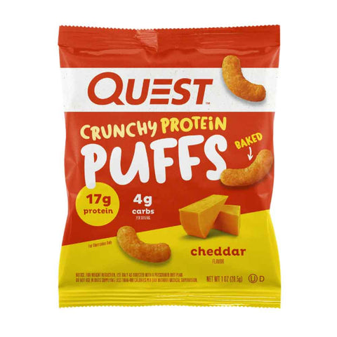 Quest  Protein Puffs Cheddar 28.5G