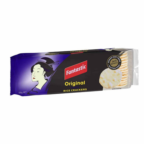 FANTASTIC RICE CRACKER ORIGINAL  100 GMS