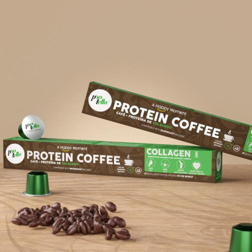 Protella Collagen Protein Coffee 50G  X 10 Cap