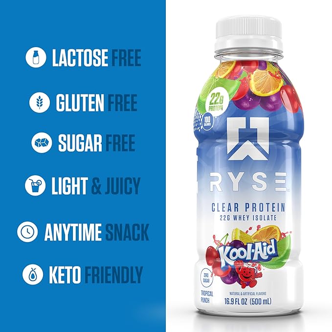 Ryse Clear Protein Kool Aid 500Ml