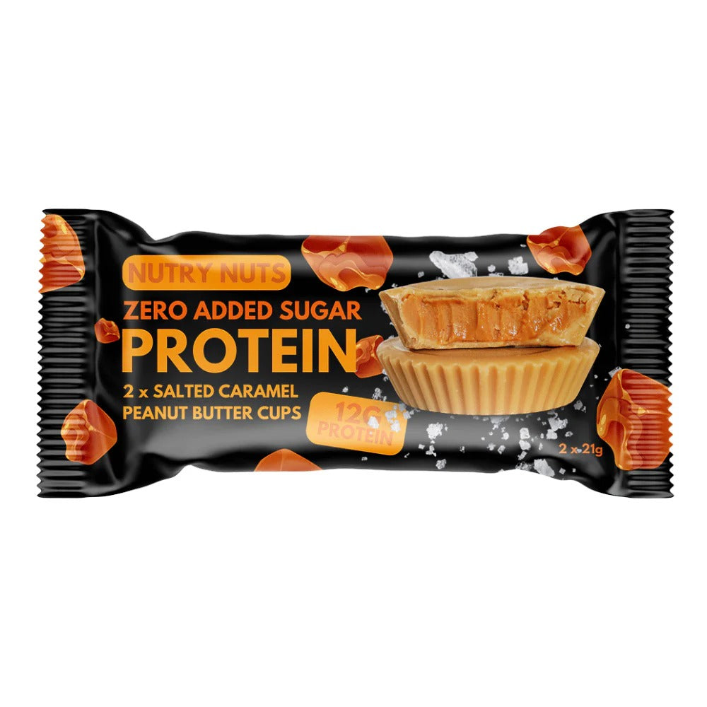 Nutry Nuts Zero Sugar Peanut Butter Cups With Salted Caramel 42 g