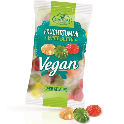 J.Leuhders Vegan Soft Candy Fruity Flowers 45 G