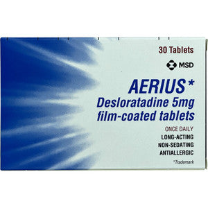 AERIUS 5MG TABLETS 30'S