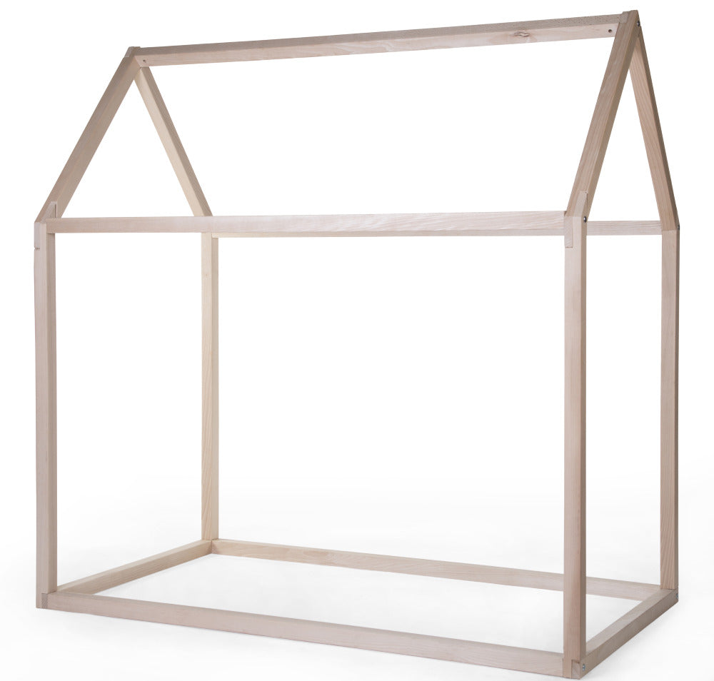 Childhome House Bed Frame 90X200Cm (Natural)