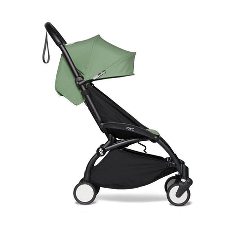 Babyzen Yoyo Connect Stroller - Black Frame With Color Pack 6+ (Peppermint)