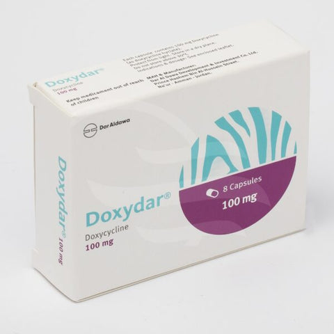 Doxydar Capsule 100 Mg 8 PC