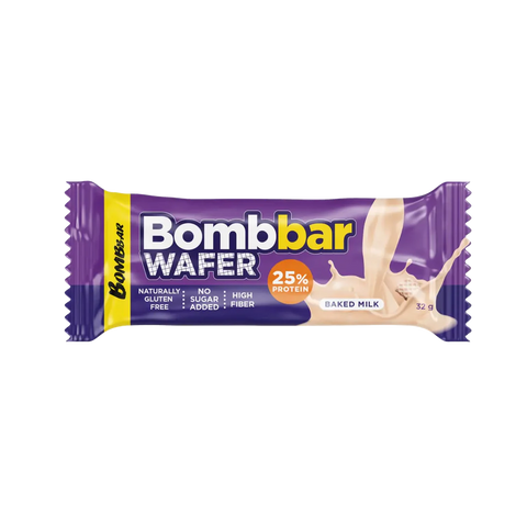 Bombbar Wafer Bar Baked Milk 32g