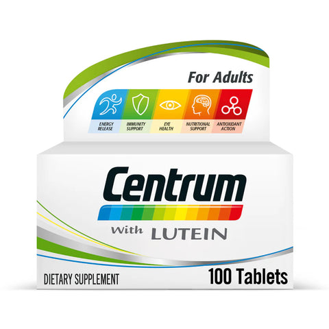 Centrum With Lutein Tablet 100 Tab