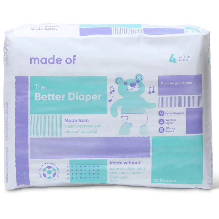 Made Of Diapers Size 4 Pack Of 28