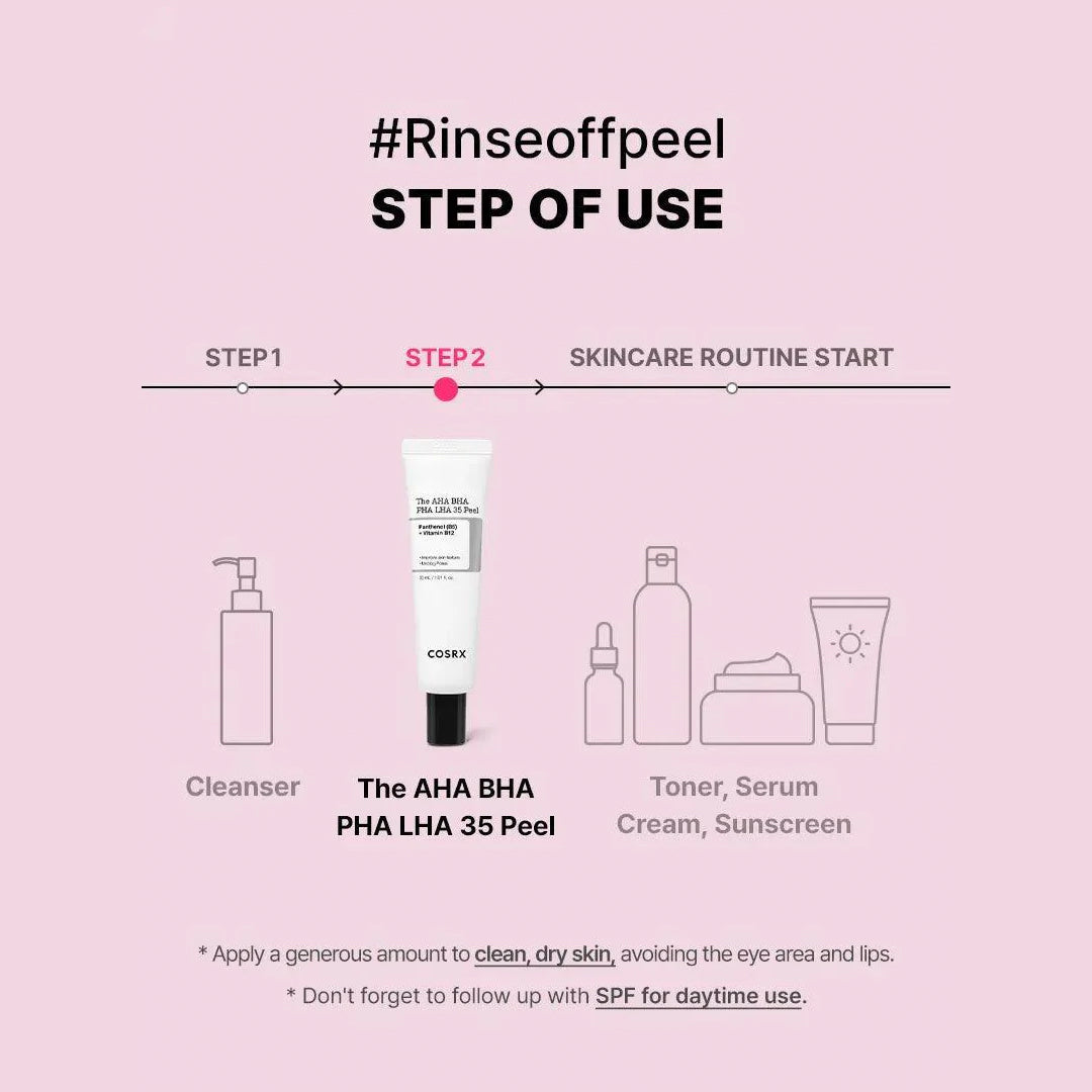 Cosrx The AHA BHA PHA LHA 35 Peel 30Ml