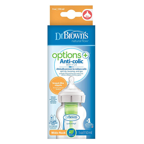 Dr. Browns 5 Oz/150 Ml Pp W-N Options+ Bottle, 1-Pack-plastic