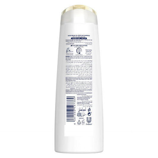 Dove Argan Oil Moisture Shampoo 400 ml