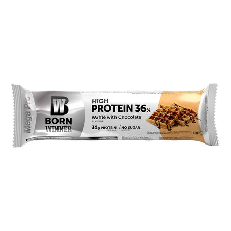 Bw Mega Pro protein Bar Waffle With Chocolate 85Gm