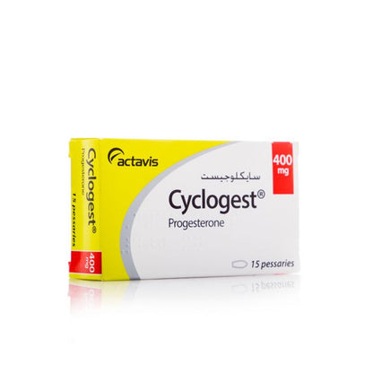 CYCLOGEST 400MG 15 PESSARIES