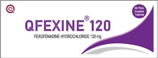 QFEXINE 120MG TABLETS 30'S