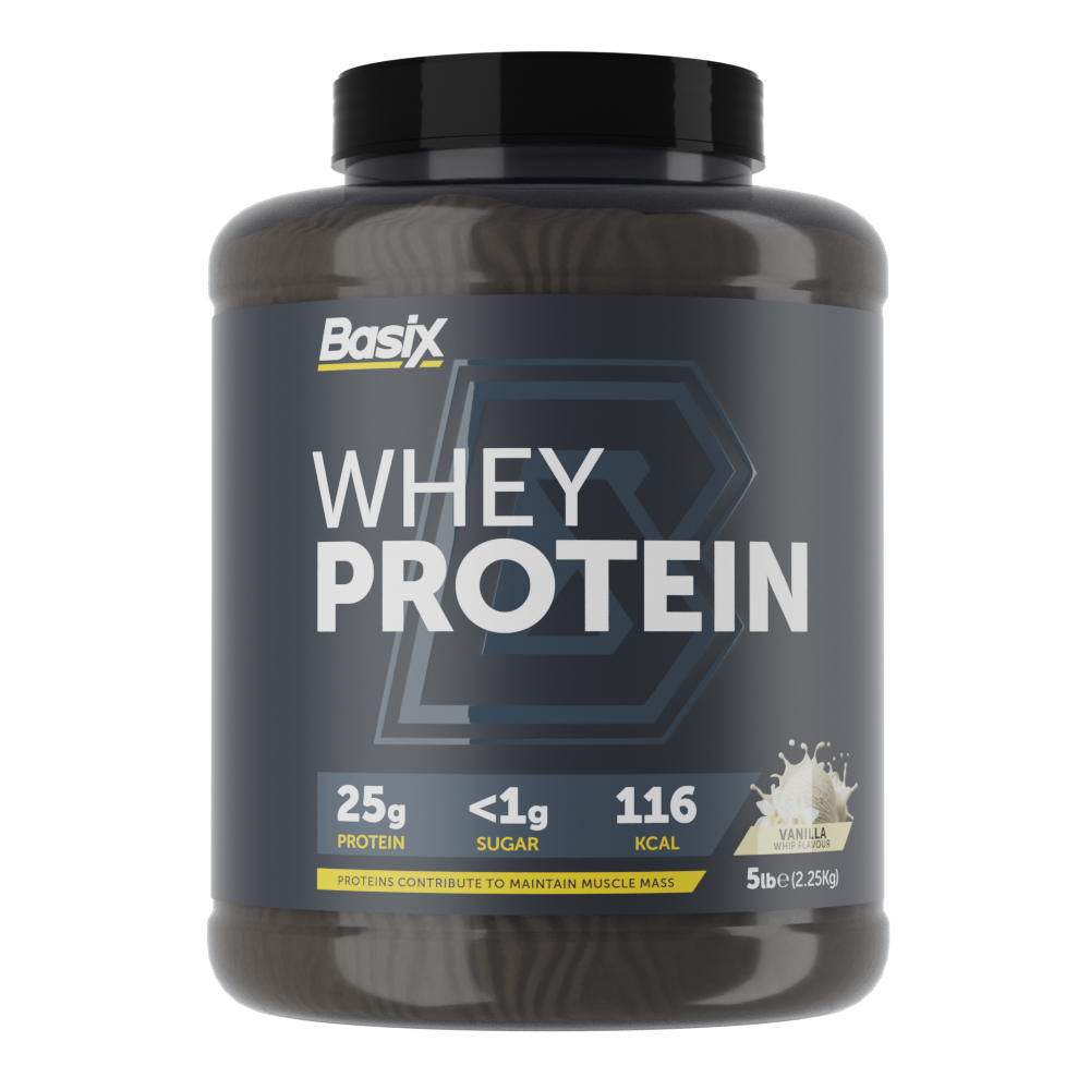 Basix Whey protein Vanilla 5 Lb