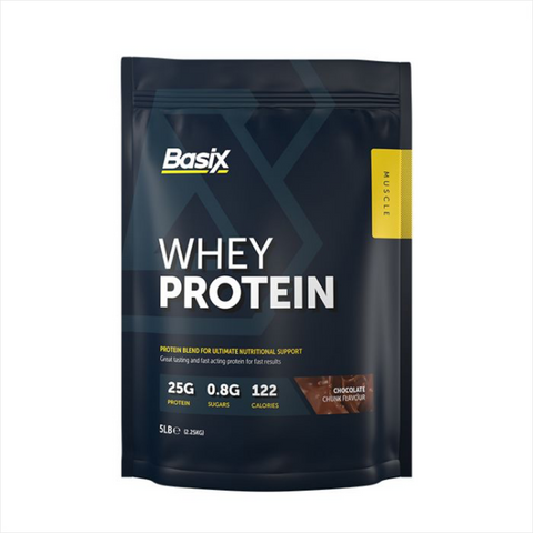 Basix  Whey Protein  Chocolate  Chunk  Flavor  5Lb
